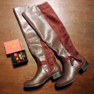 Shoedazzle Yovanna Over-The-Knee Boots